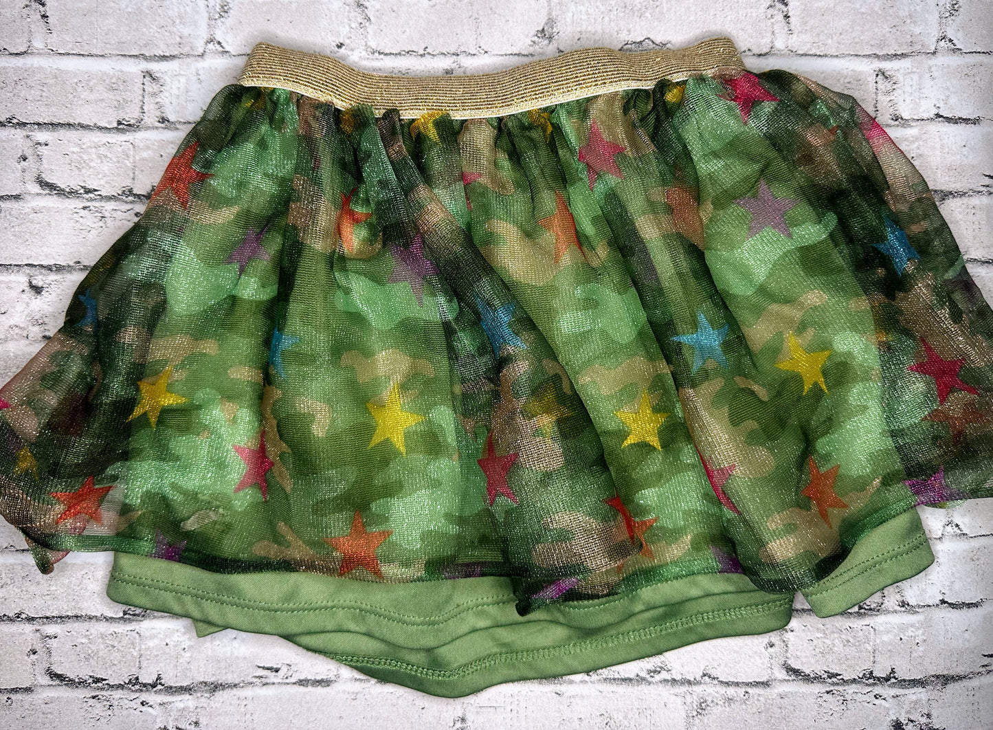 Star Wars: Star Camo Skirt- 3T