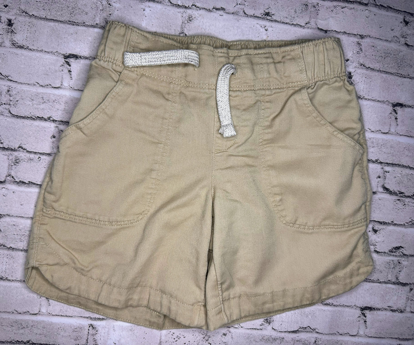 Wonder Nation: Tan Drawstring Shorts- 4/5