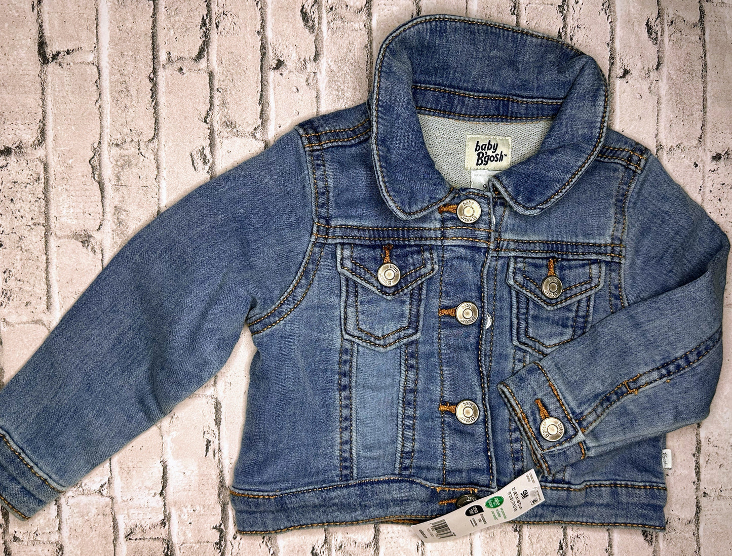 Oshkosh: Denim Jacket- 9m NEW!