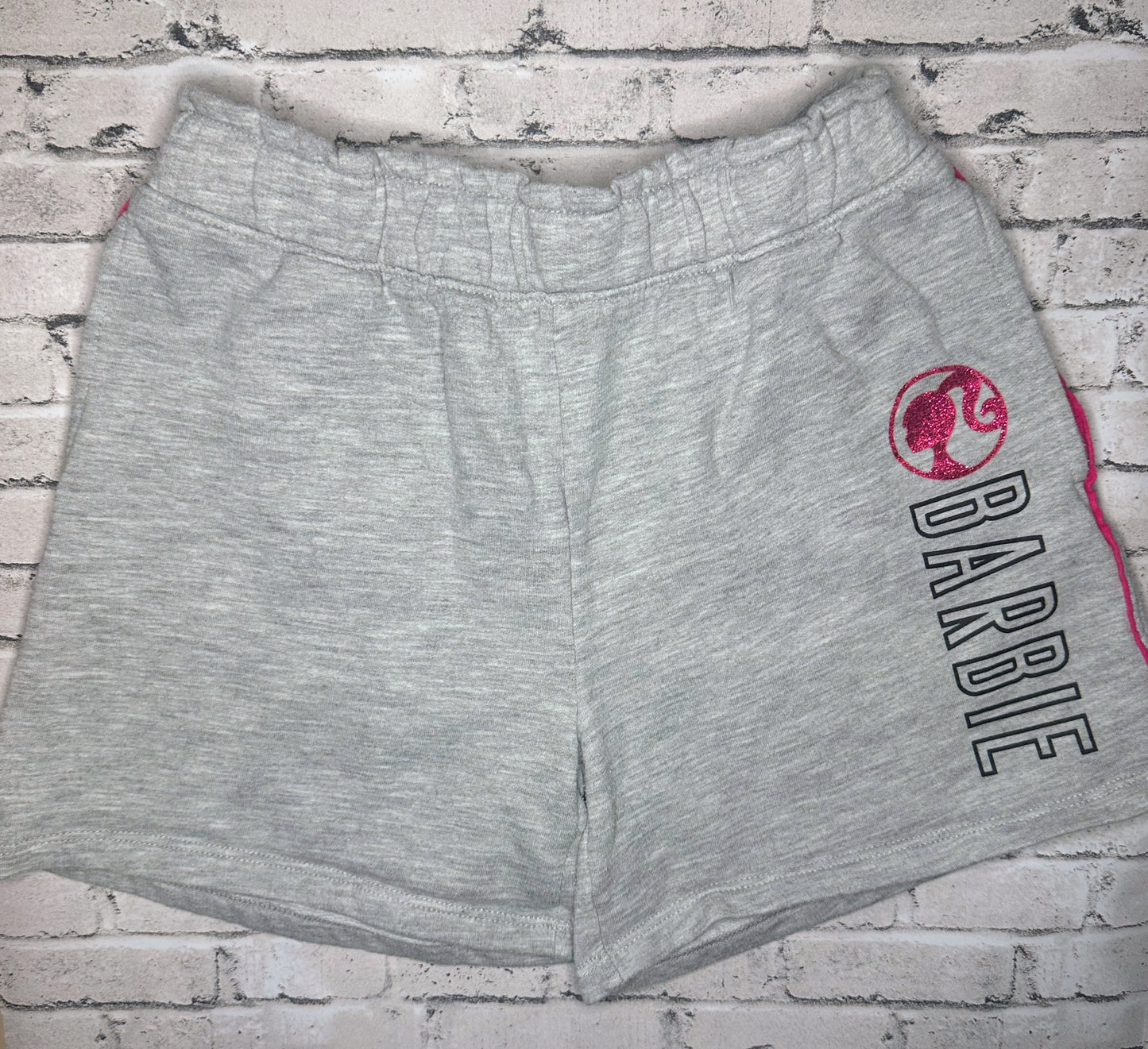 Gray Barbie Shorts- 7/8