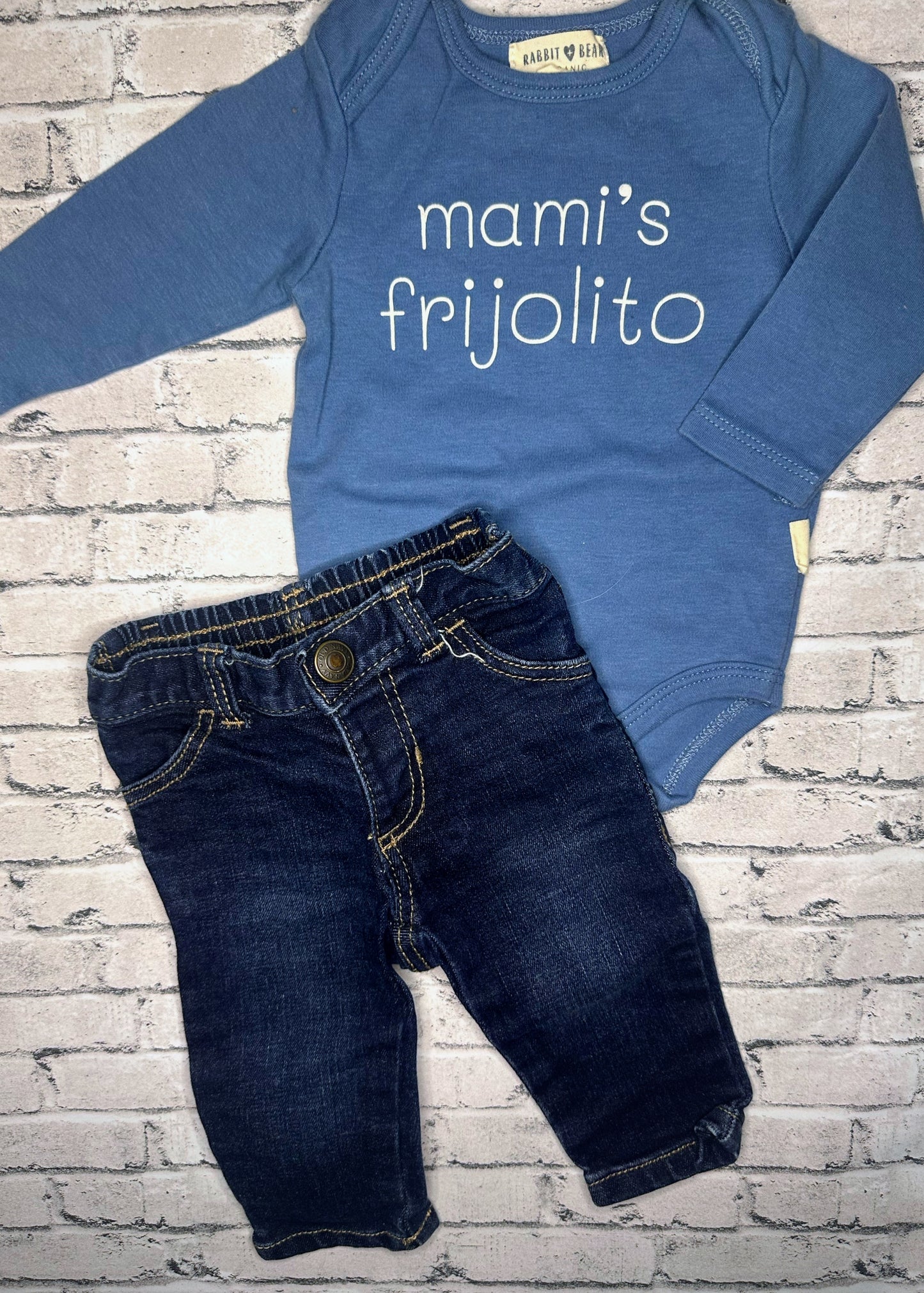 2pc “Miami’s Frijolito” Set- 3/6m