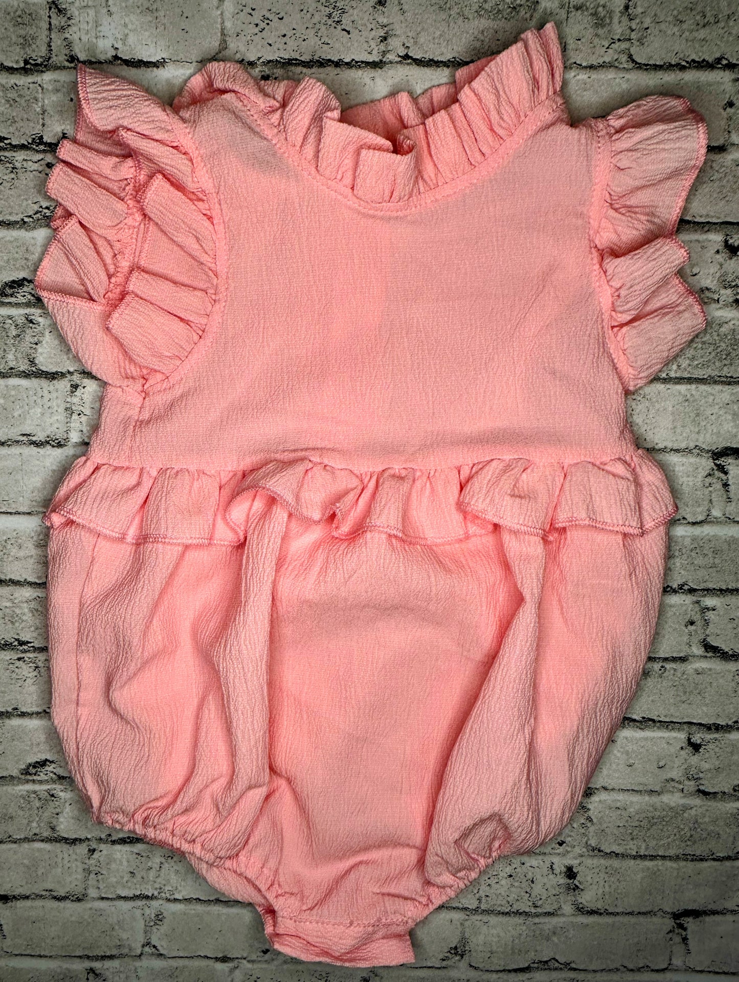 Yi Peri Ban: Pink Romper- 70uk(6/9m)