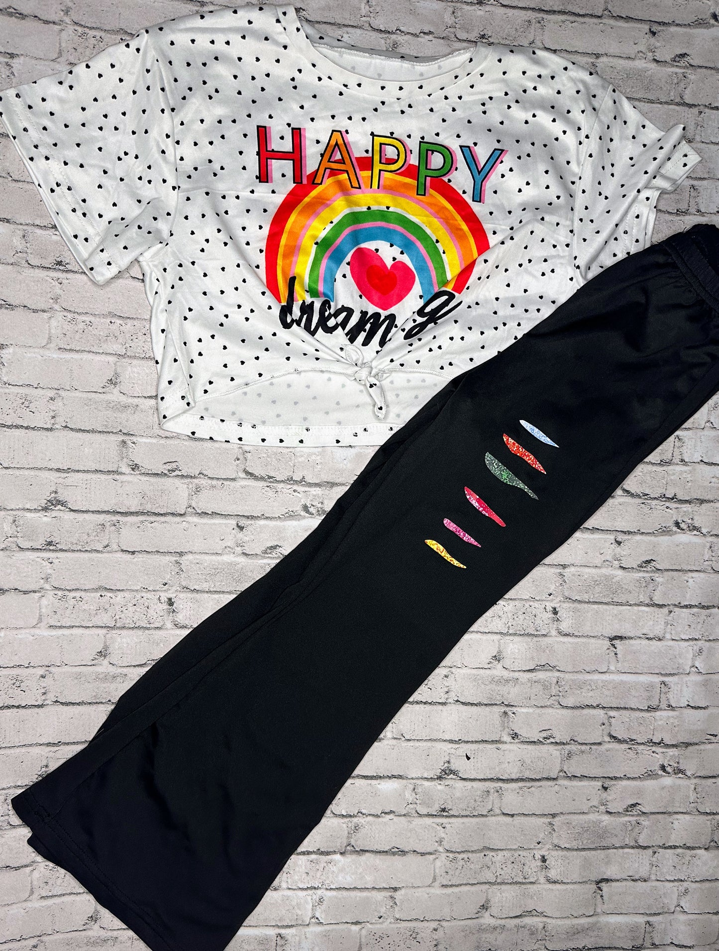 2pc “Happy” Boutique Set- 7/8