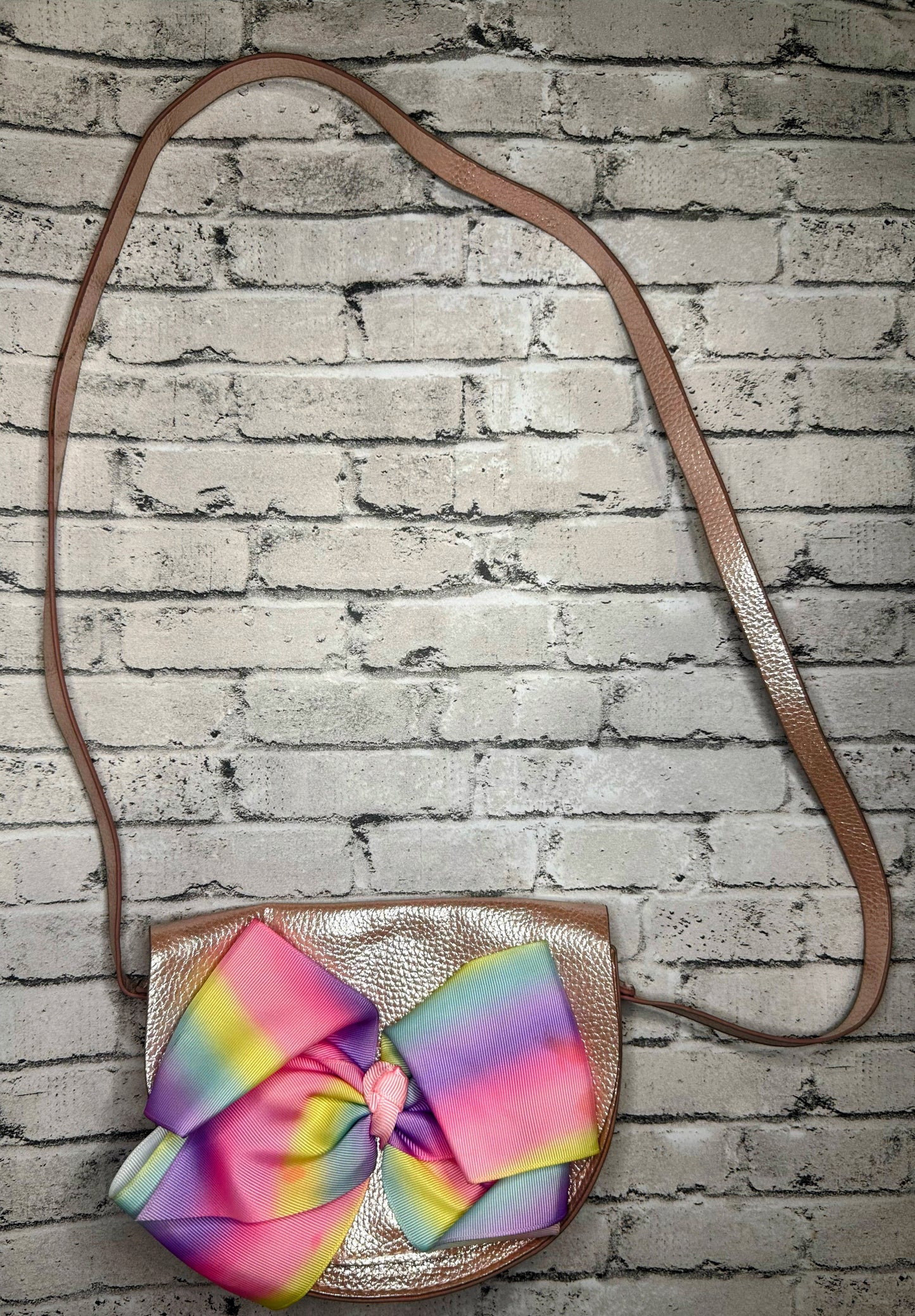 Rose Gold Bow Purse