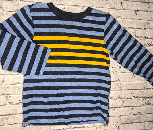 Garanimals: Yellow/Blue Stripe Tee- 2T