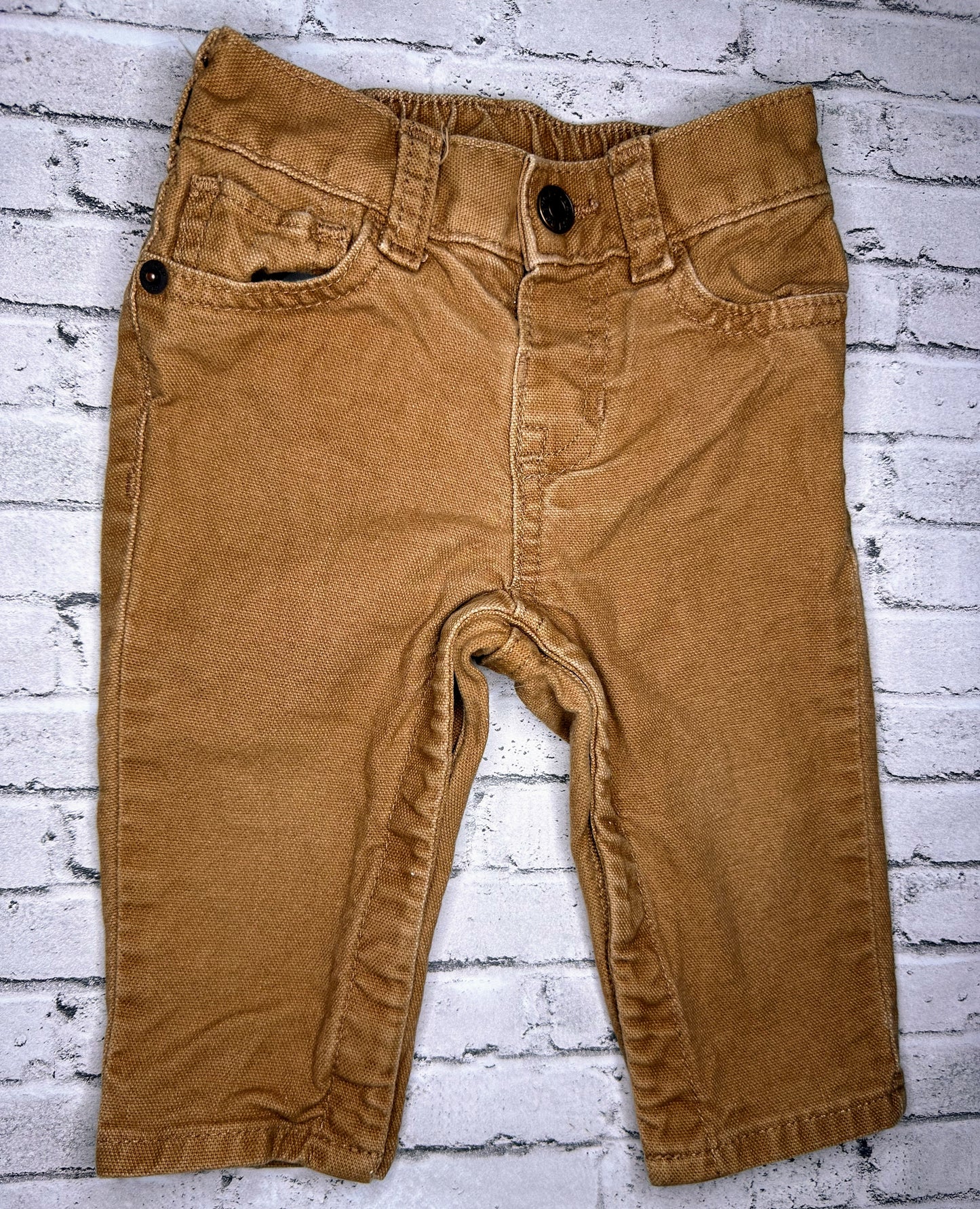 Baby GAP: Tan Denim - 6/12m