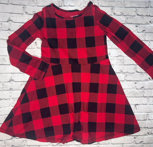 Children’s Place: Red Plaid Dress - 4T