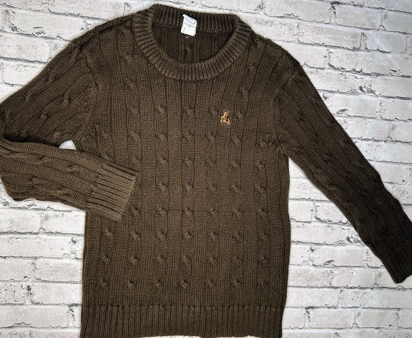 Baby GAP: Brown Knit Sweater- 4T