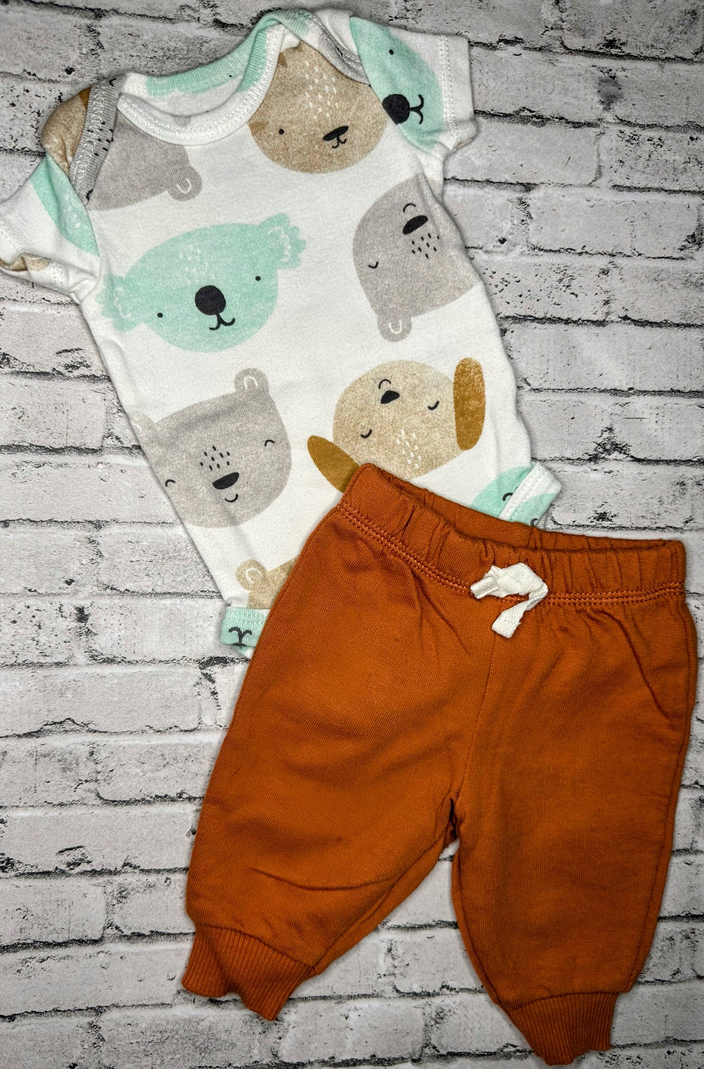 Carter’s: 2pc Bear Set- Newborn