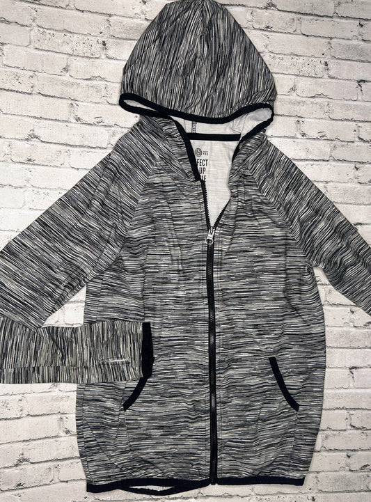 Black/Gray Full Zip- 7/8