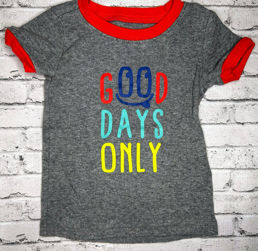 Old Navy: “Good Days Only” Tee- 12/18m