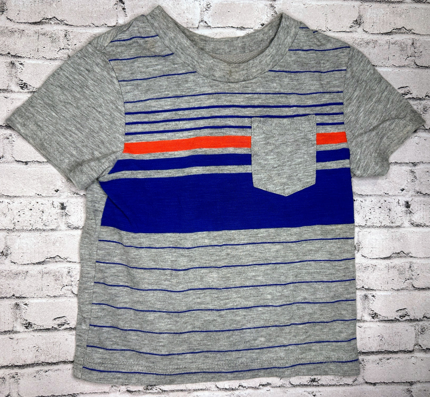 Cherokee: Stripe Pocket Tee- 12m