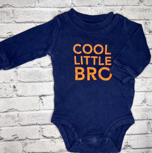 Carter’s: “Cool Little Bro” Bodysuit- Newborn