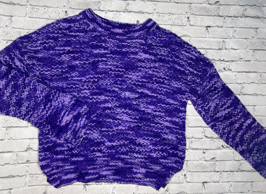 Falls Creek: Purple Sweater- 7/8