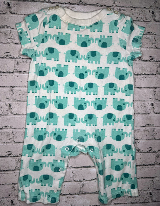 Old Navy: Elephant Jumpsuit- 0/3m