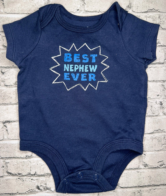 Falls Creek: “Best Nephew Ever” Bodysuit - 0/3m