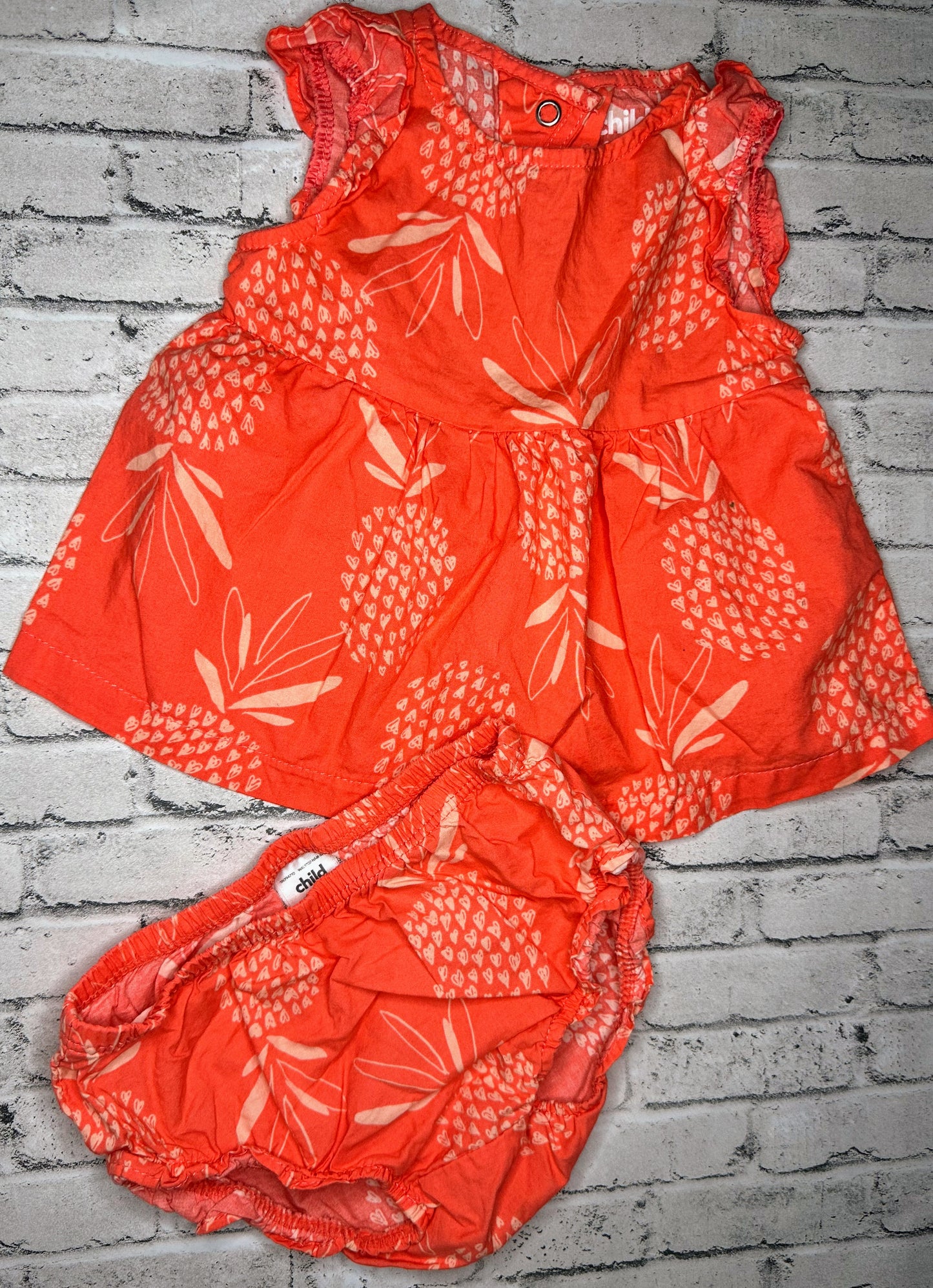 Carter’s: Pineapple Dress- 6/9m