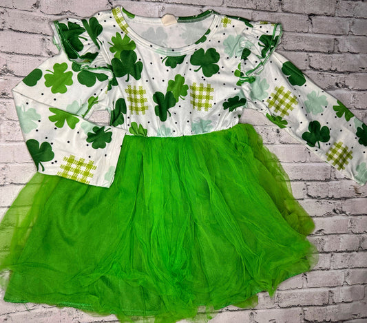 Shamrock Dress- 100uk (Estimated 2T)