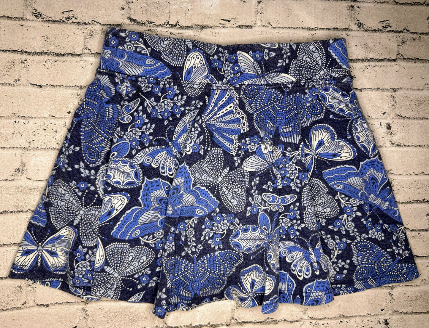 Children’s Place: Blue Butterfly Skirt- 5/6