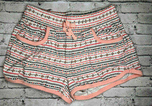 Crazy 8s Pink Pattern Soft Shorts -7/8