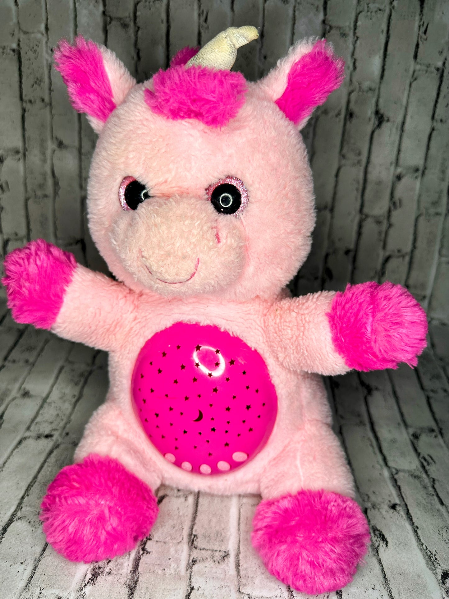 Spark: Pink Unicorn Star Light Plush