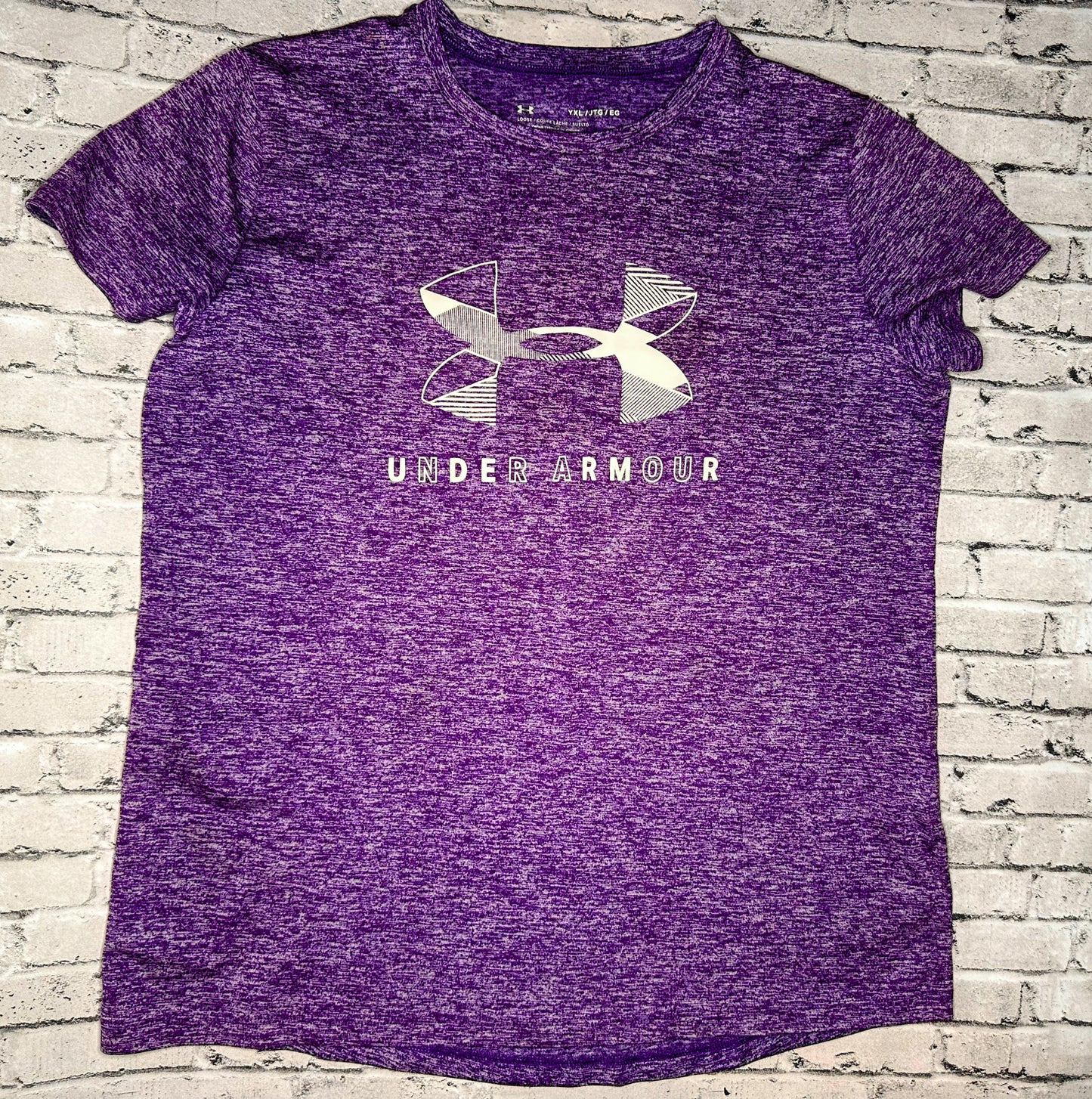 Under Armour: Purple Dri-Fit Tee - Youth XL