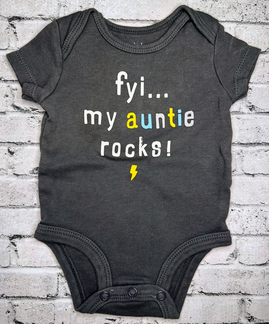 Carter’s: “FYI” Bodysuit- Newborn