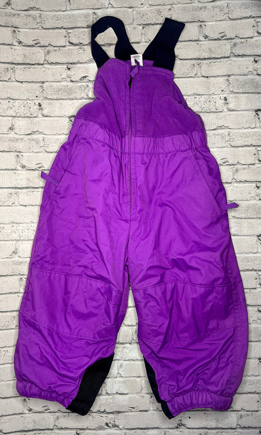 REI: Purple Snow Bibs - 12m