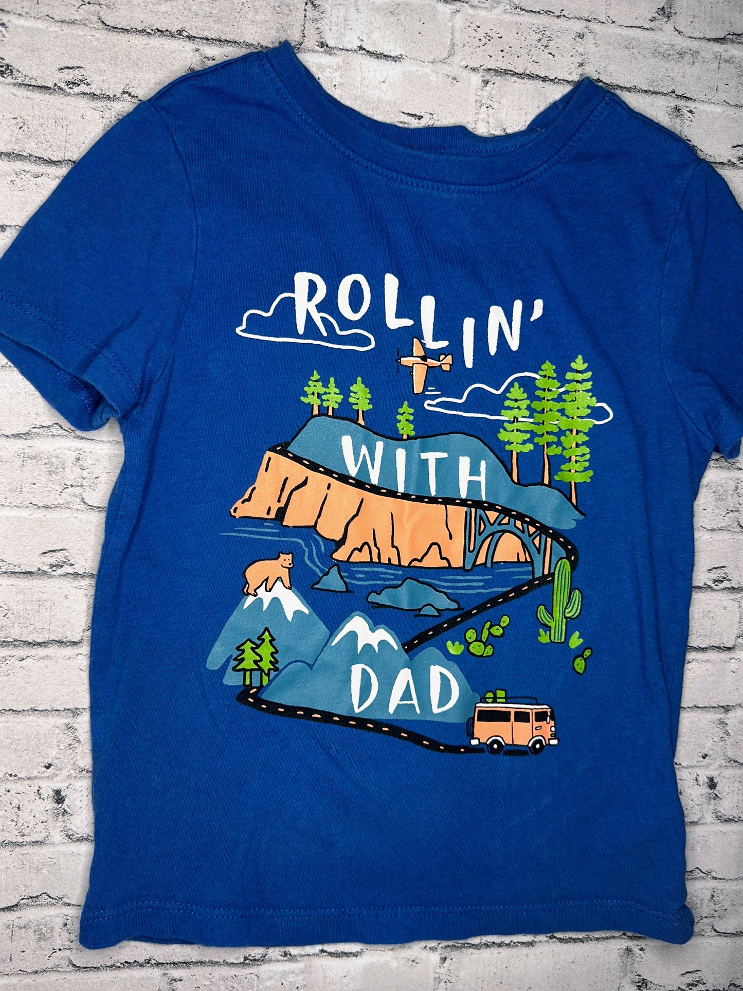 Old Navy: “Rolling with Dad” Tee- 4T