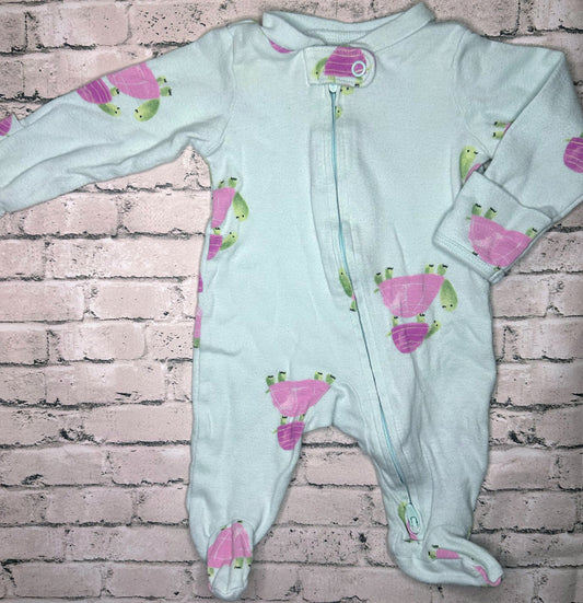 Carter’s: Dual Zip Turtle Sleeper- Newborn