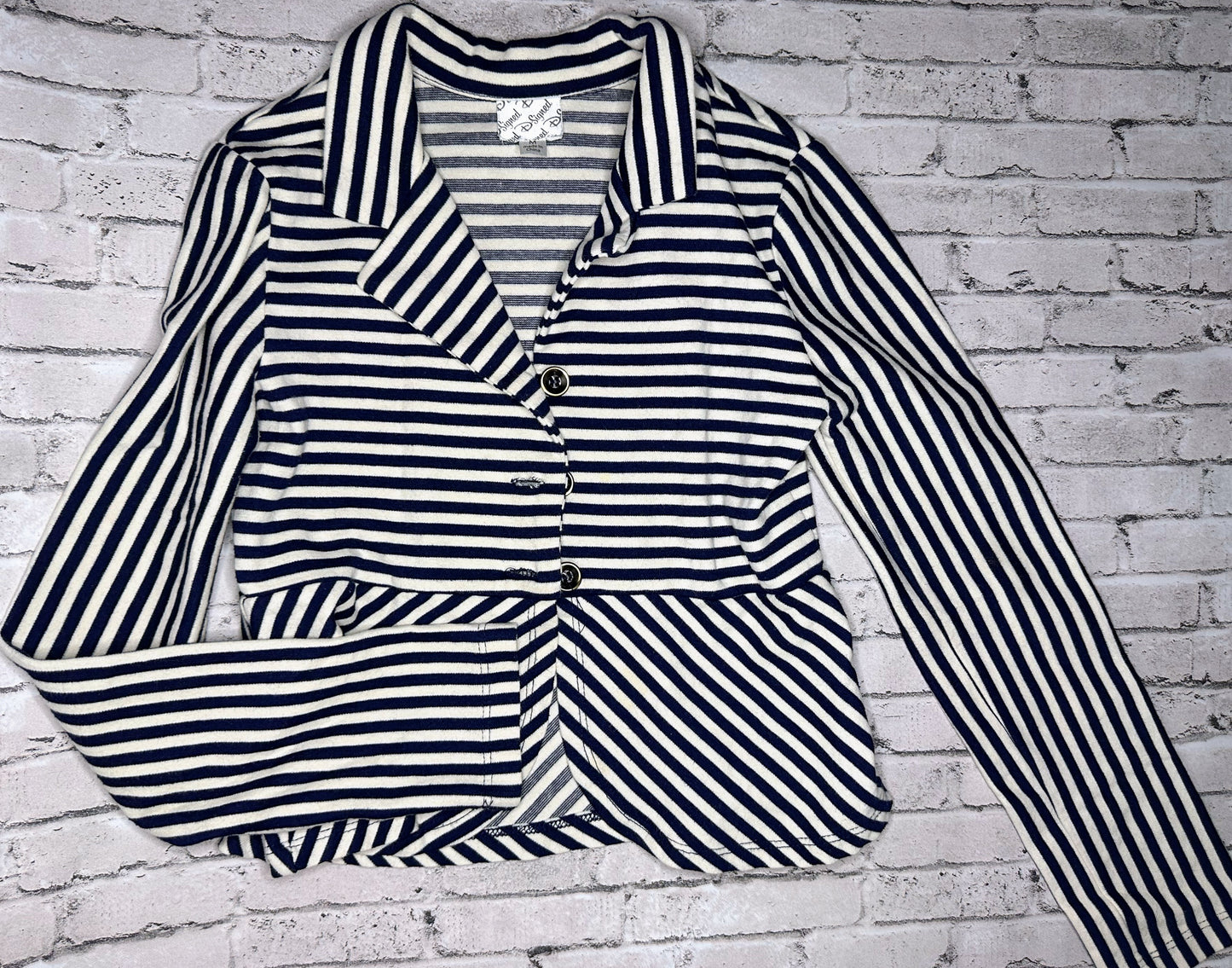 Disney: Navy Stripe Jacket - 8