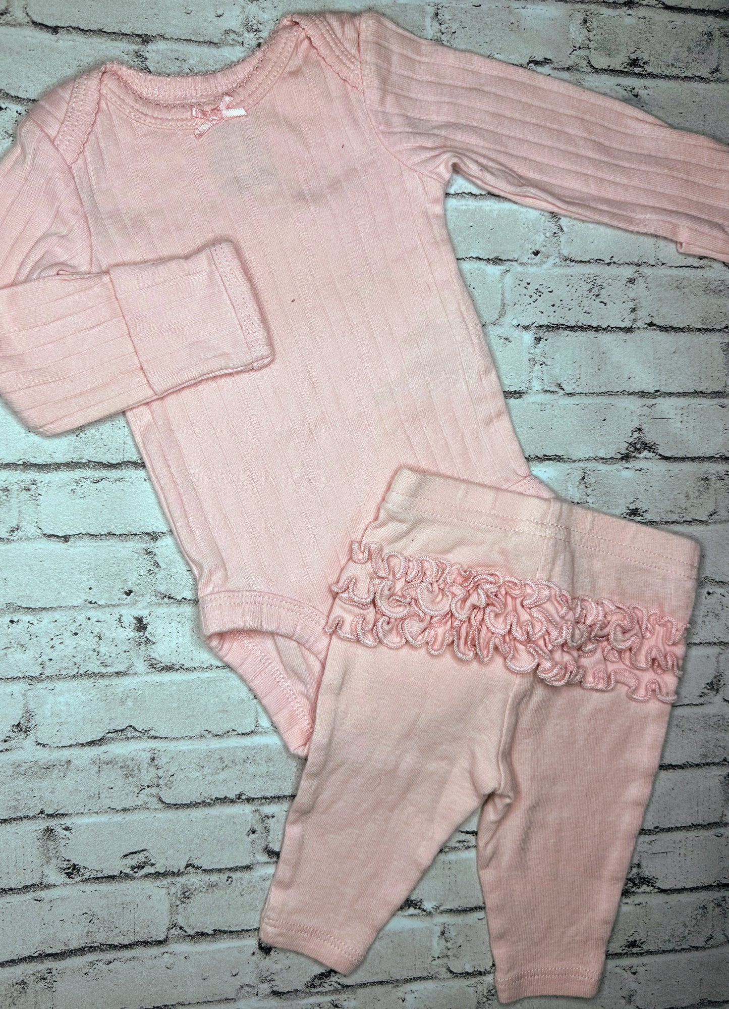 Carter’s: 2pc Light Pink Set - Newborn