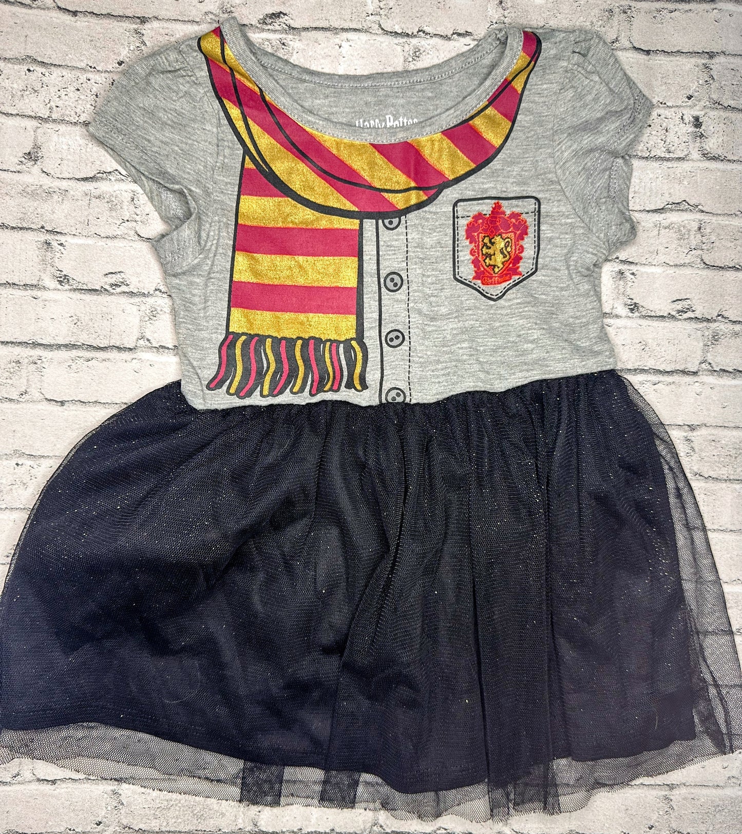 Harry Potter- Graphic Sparkle Dress-2T