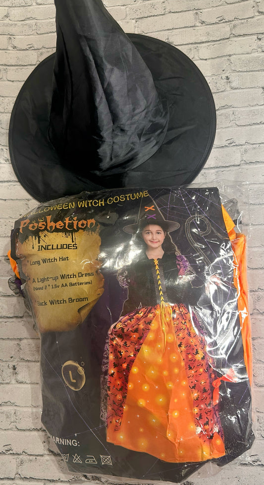 Witch Halloween Costume - Youth L