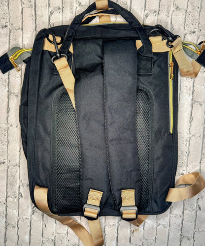 Land: Black Diaper Bag