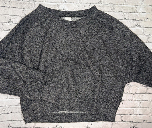 Z by Zella: Gray Sparkle Long Sleeve -  7/8