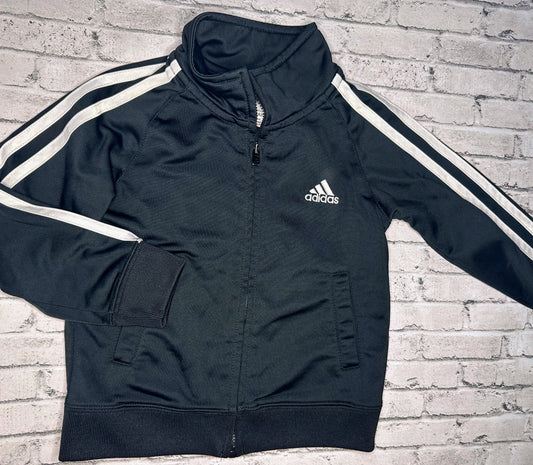 Adidas: Black Full Zip- 2T