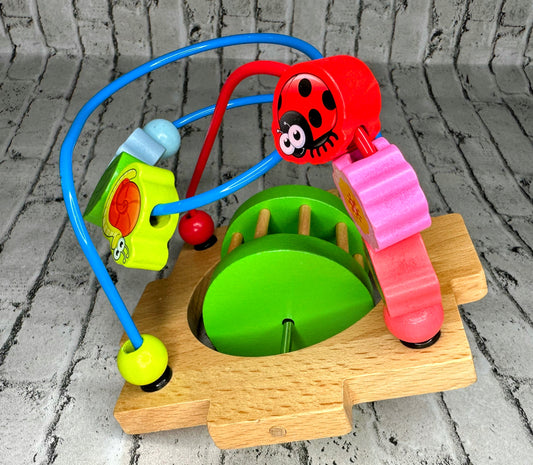 Wooden Wheel Puzzle Toy