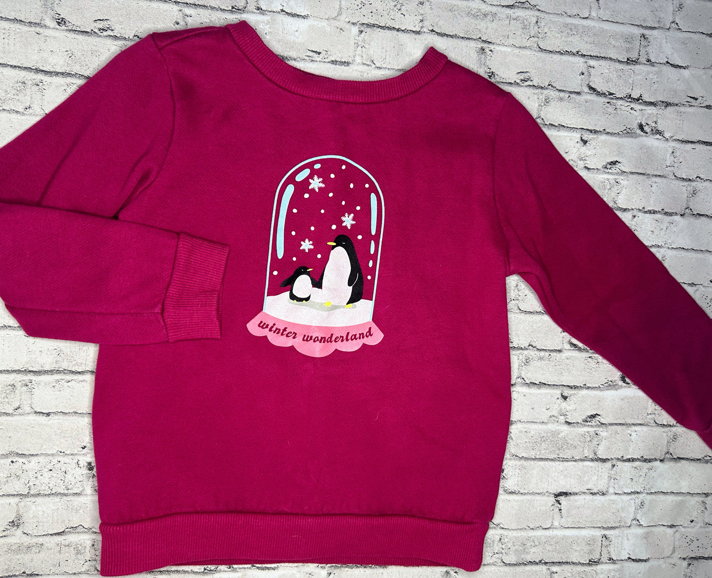 Falls Creek: Winter Wonderland Pullover- 4T