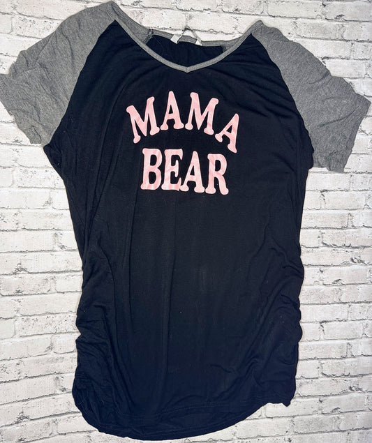 Ekouaer: “Mama Bear” Maternity Tee- M