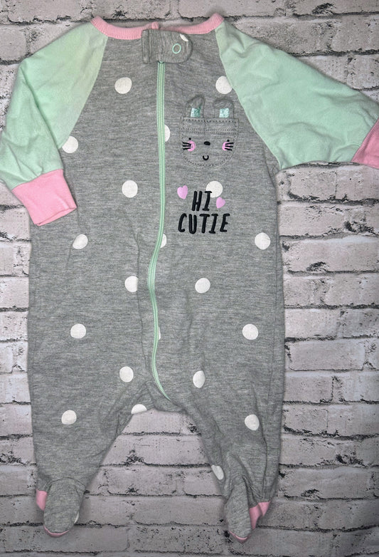 Gerber: “Hi Cutie” Sleeper- Newborn