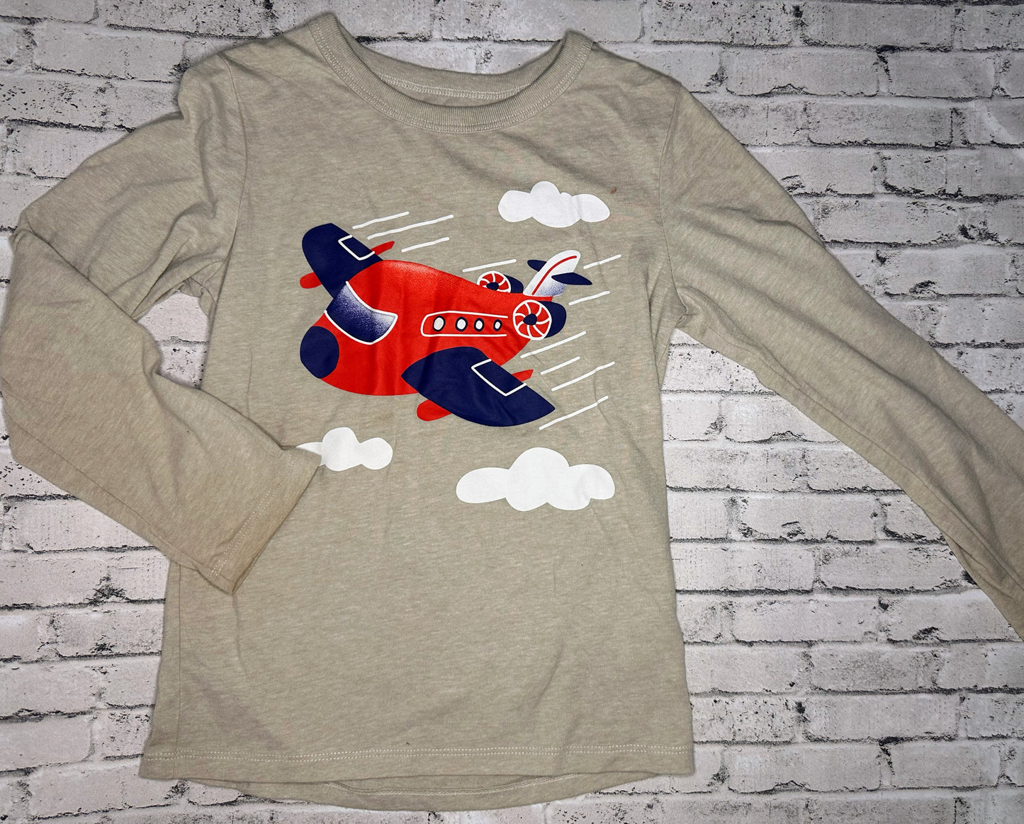 Children’s Place: Airplane Graphic Top - 5T