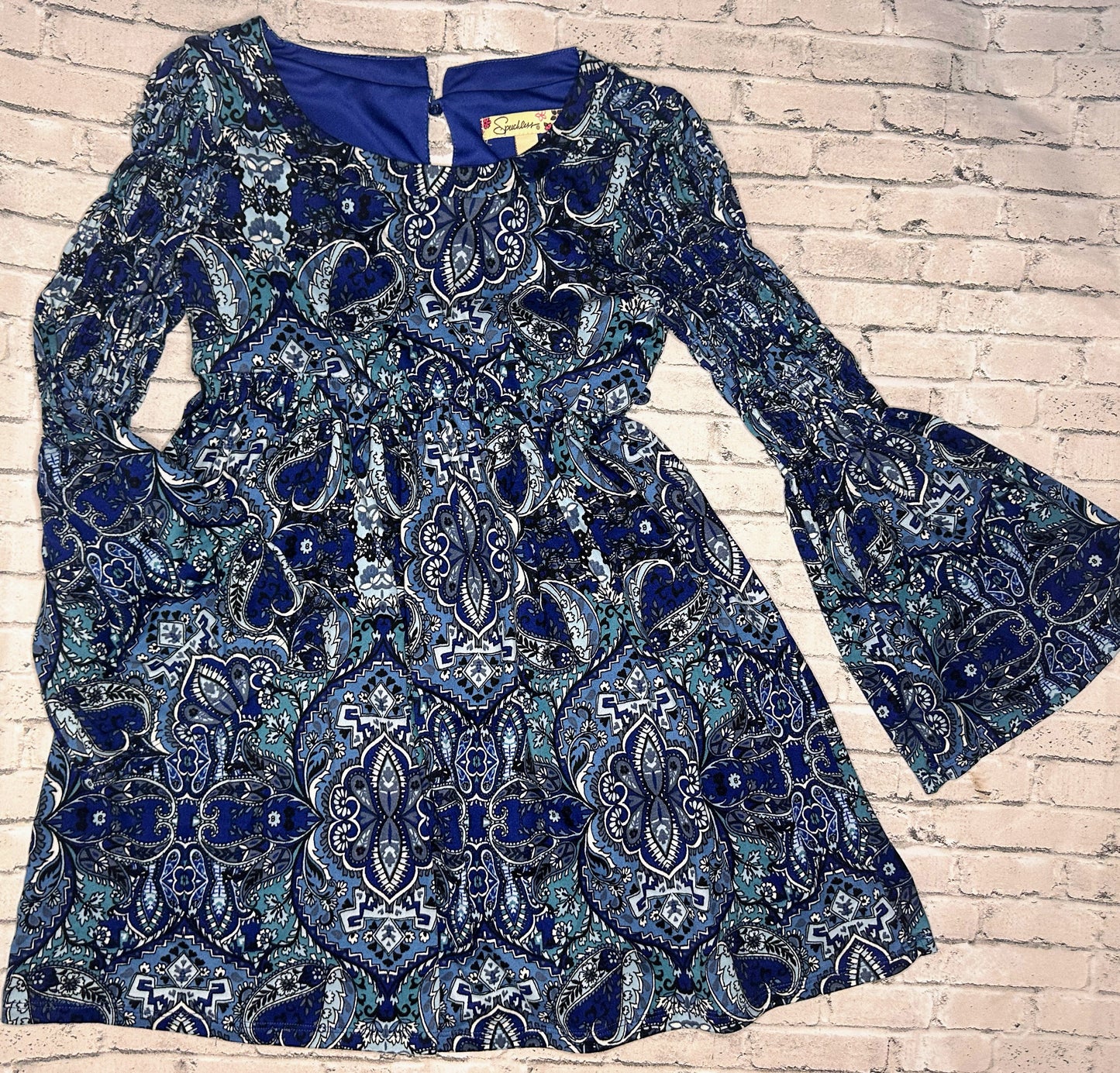 Speechless: Blue Paisley Dress - 8