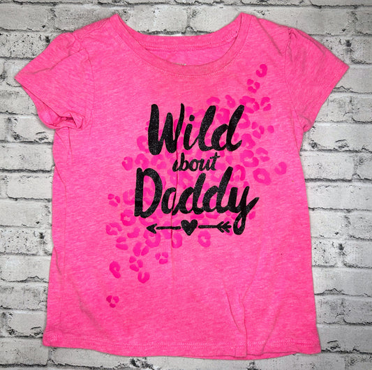 Children’s Place: “Wild About Daddy” Graphic Tee - 3T