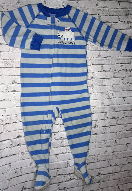 Carter’s: Fleece “Chillin with Dad” Sleeper - 18m