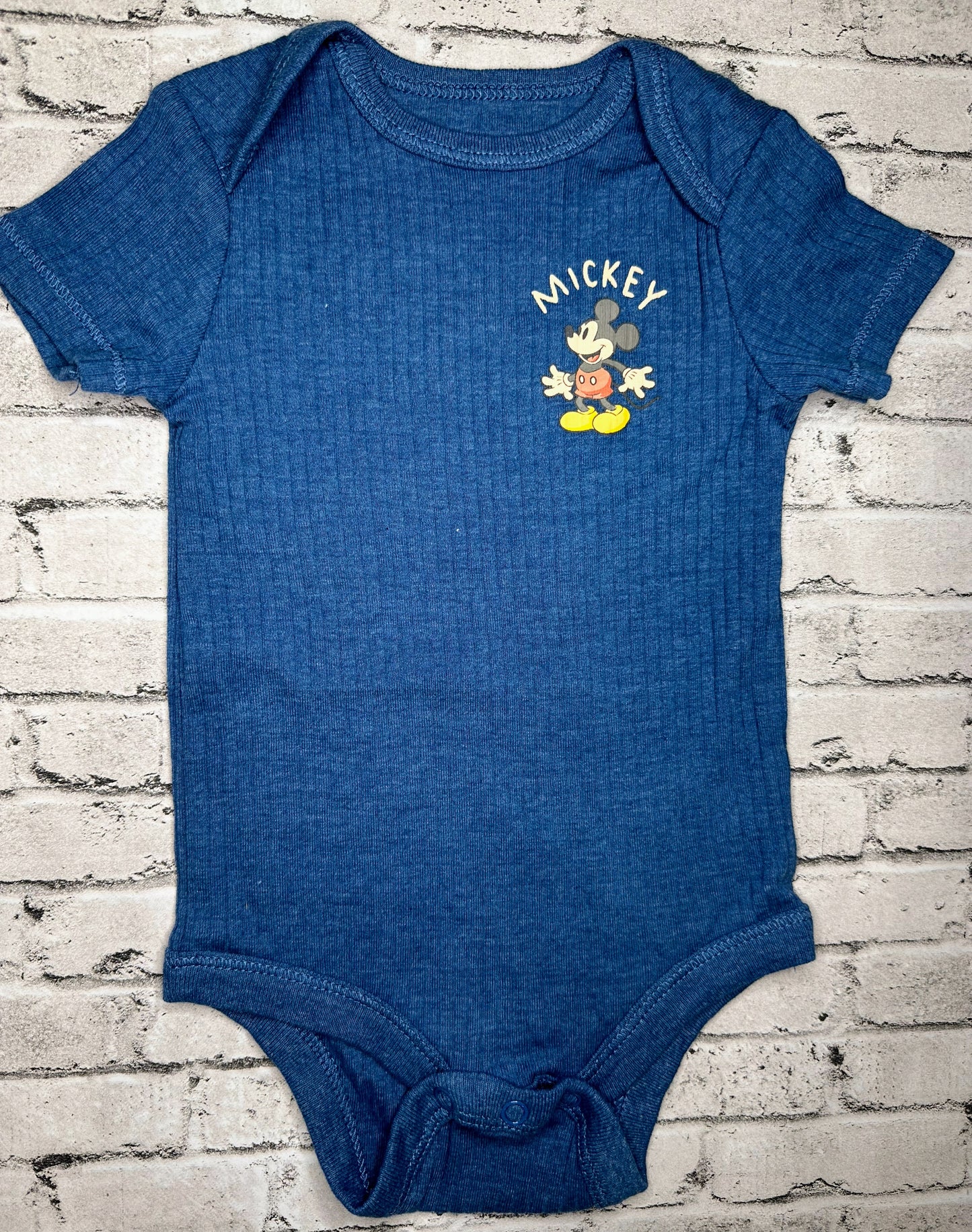 Disney: “Mickey” Graphic Bodysuit- 3/6m