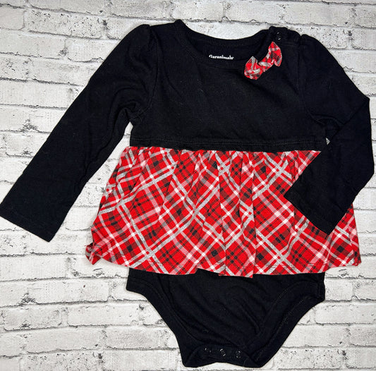 Garanimals: Holiday Skirted Bodysuit -24m