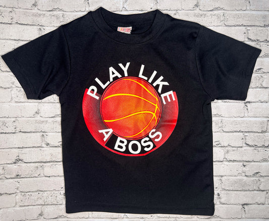 Swiggles: “Play Like a Boss” Tee - 4T