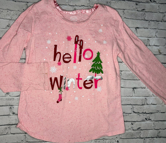 Wonder Nation: “Hello Winter” Tee- 7/8