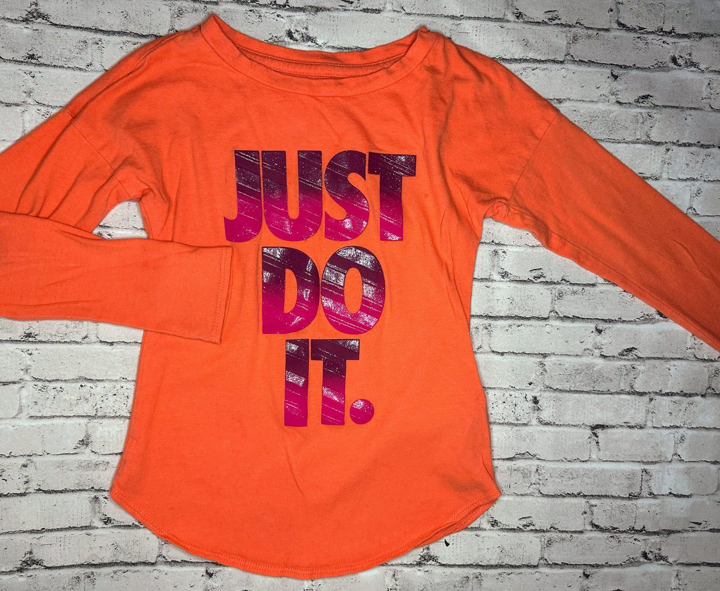 Nike: Peach “Just Do It” Tee- 5